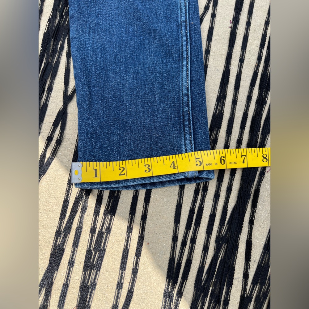 NWOT Zara Dark Blue Wash High Rise Skinny Quality Shaping Stretch Denim 4 Baddie - Picture 8 of 12